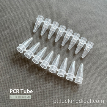 Tiras de tubo PCR 8 0,2 ml